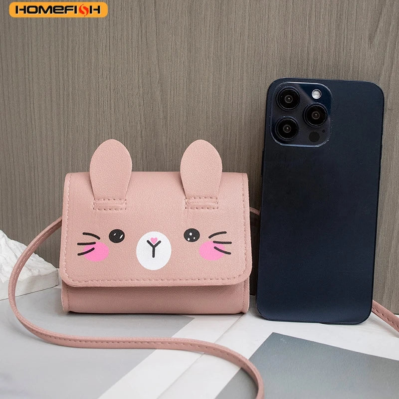 Homefish Children S Mini Handbags Princess Baby Girls Pu Leather Small Shoulder Crossbody Bags Cute