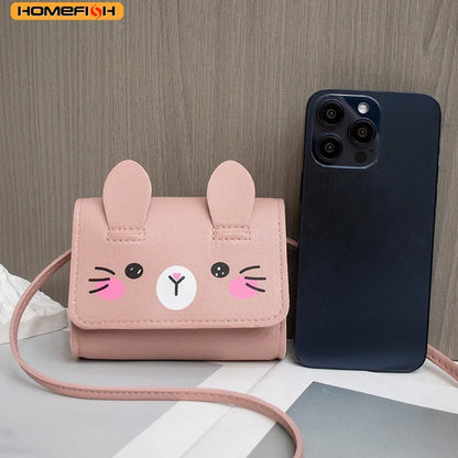 Homefish Children S Mini Handbags Princess Baby Girls Pu Leather Small Shoulder Crossbody Bags Cute