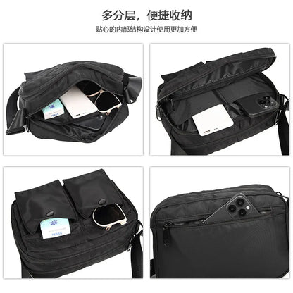Waterproof Oxford Fabric Single-Shoulder Bag Casual Simple Crossbody Bag Men S Messenger Bag