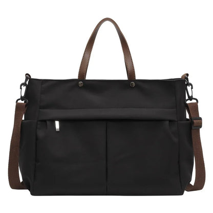 Nylon Tote Bag – Women's Large Shoulder Bag for Work & Daily Use