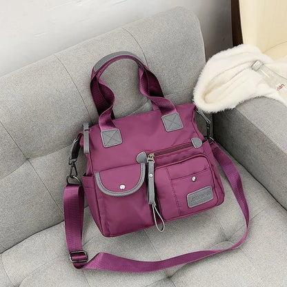 Large Capacity Waterproof Nylon Tote Bag for Women