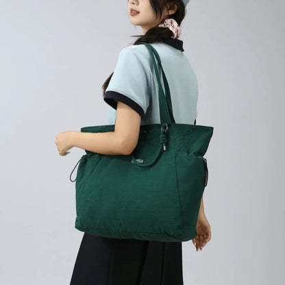 Large Nylon Tote Bag for Women – Knotted Rope Shopper