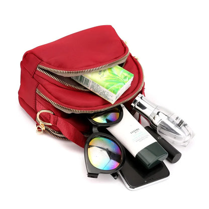 Fashionable Versatile Nylon Fabric Large-Capacity Shell Bag Lightweight Single-Shoulder Crossbody
