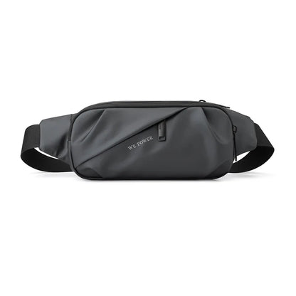 Men Multifunctional Waist Bag Waterproof Leisure Sports Outdoor Riding Large Capacity Crossbody