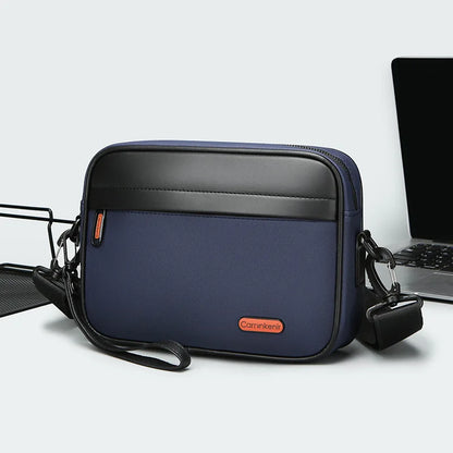 Large Capacity Crossbody Bag Men Spring Simple Casual Business Outdoor Travel Portable Handheld