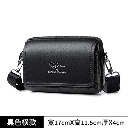 Male Mobile Phone Key Integrated Cross-Body Bag Business Large Capacity Shoulder