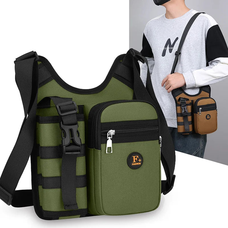 Water Bottle Storage Multifunctional Cross Body Bag Travel Large Capacity Diagonal Span Single