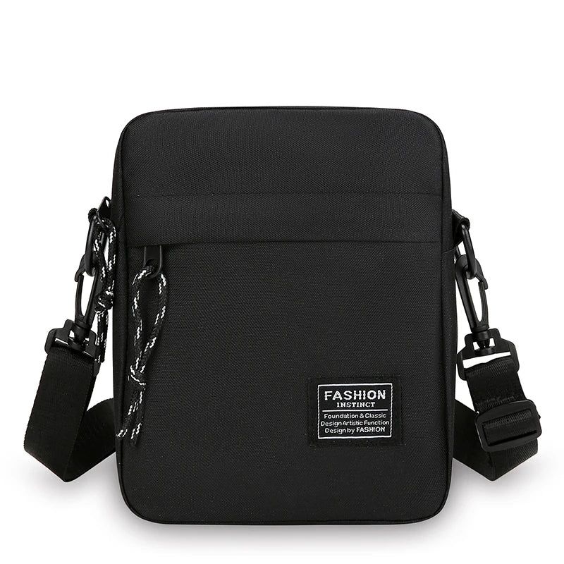 Men's Crossbody Bag – Oxford Cloth Small Shoulder Satchel