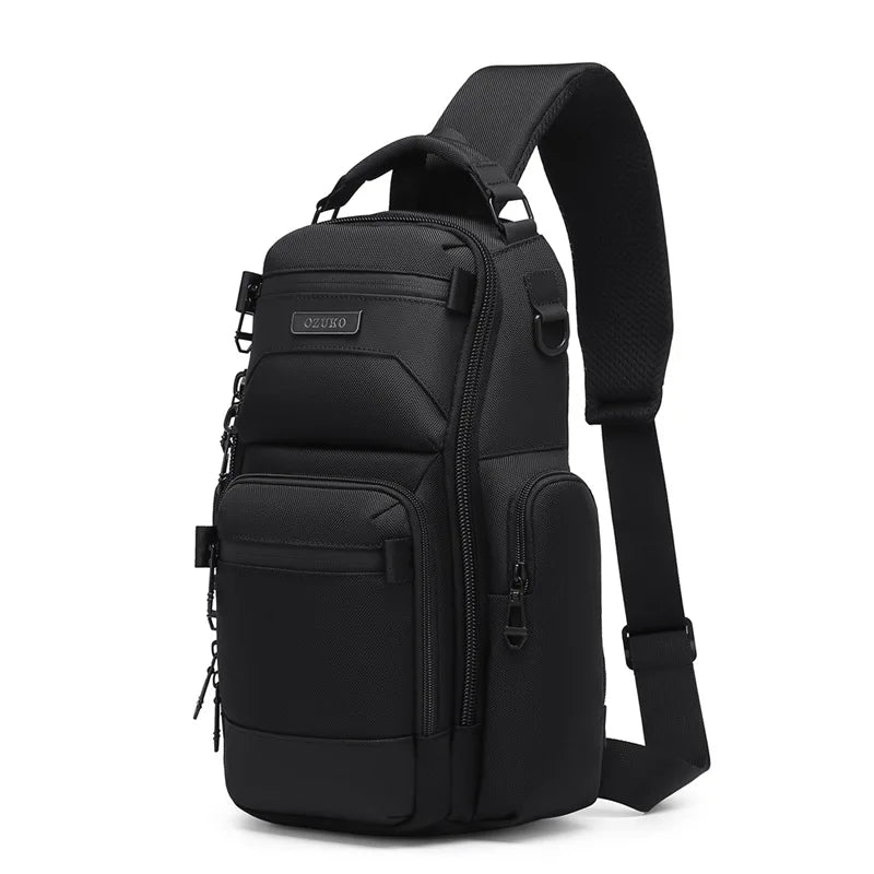 Men S Multi-Functional Lightweight Travel Hand-Held Oxford Fabric Waterproof Large-Capacity