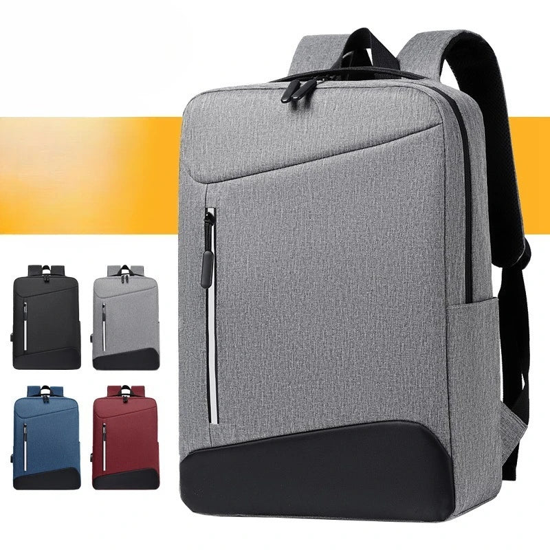 Business Men S Backpack Simple Travel Women Commuting Light Schoolbag Waterproof Computer Storage