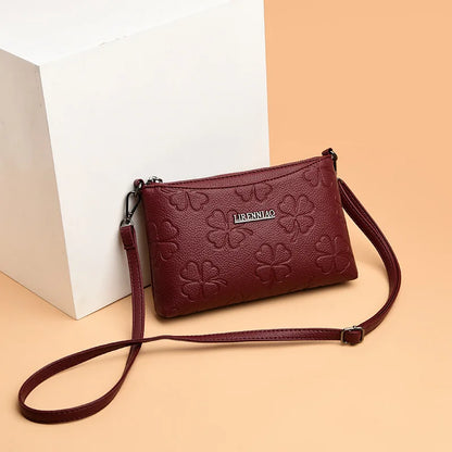 Women S Multi-Function Removable Simple Handbag Shoulder Crossbody Bag