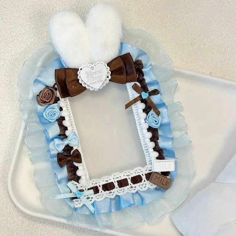 Ita Bag Insert Board with Rabbit Ears – Kawaii Photo Card Holder