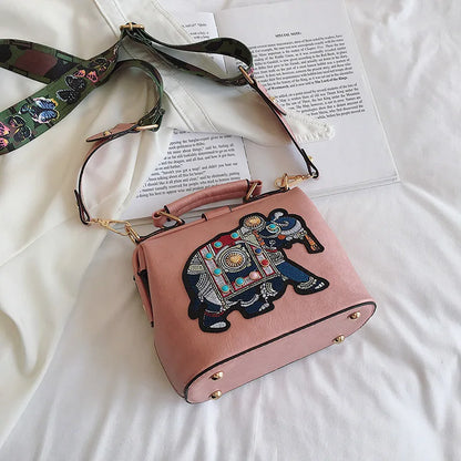 Fashionable Retro Embroidered Shoulder Bag Artistic Chinese Style Large Capacity Women S Crossbody