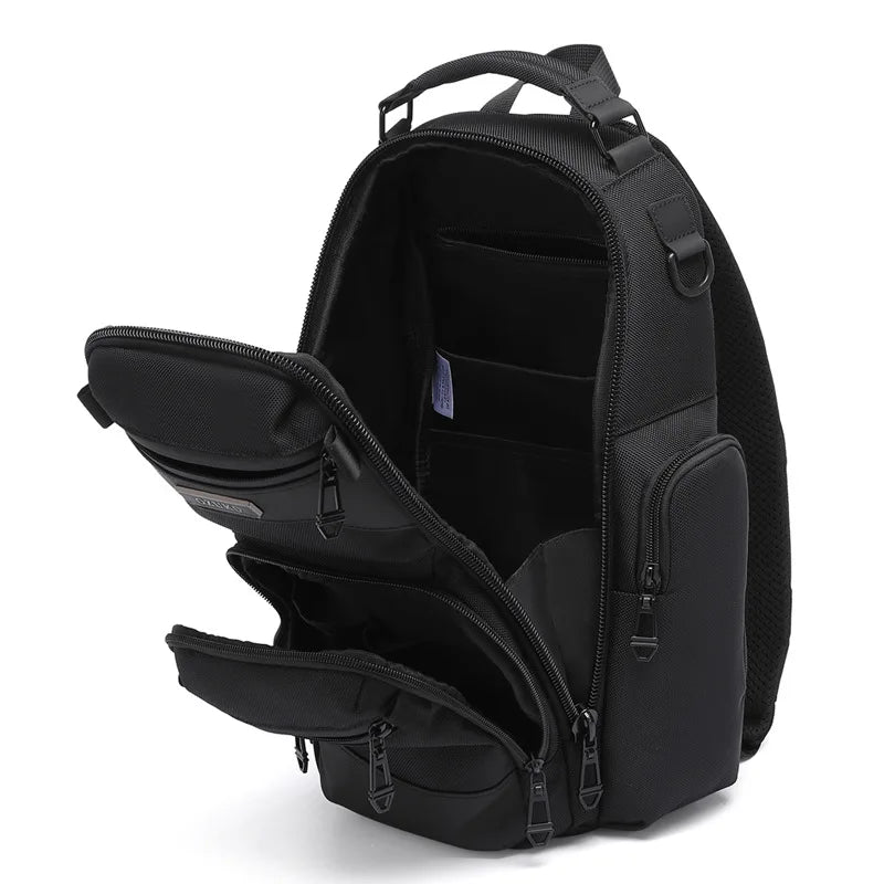 Men S Multi-Functional Lightweight Travel Hand-Held Oxford Fabric Waterproof Large-Capacity
