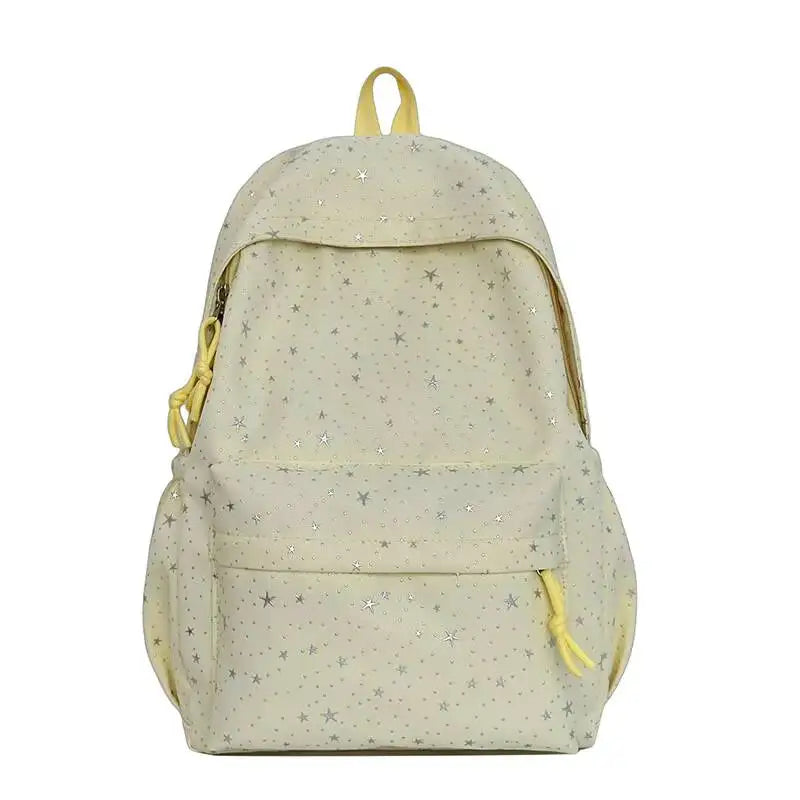 Y2K Star Print Backpack – Large Capacity School & Travel Bag