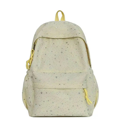 Y2K Star Print Backpack – Large Capacity School & Travel Bag
