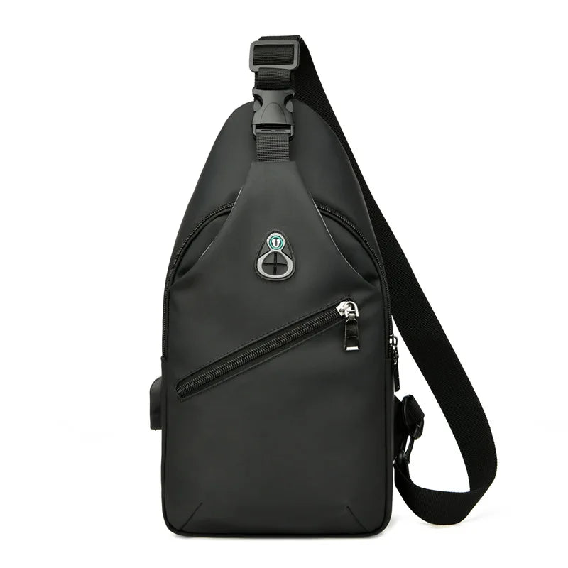 Men S Outdoor Running Mobile Phone Storage Multi-Function Large Capacity Chest Bag Shoulder
