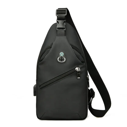 Men S Outdoor Running Mobile Phone Storage Multi-Function Large Capacity Chest Bag Shoulder