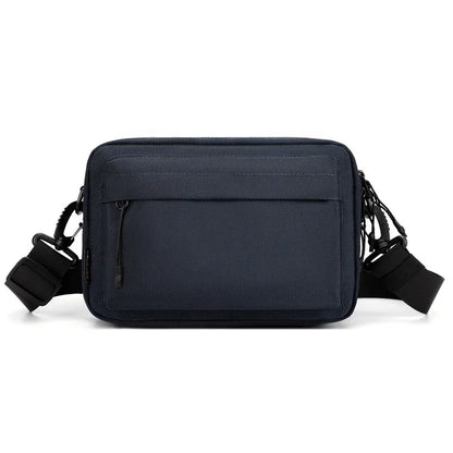 Men S Waterproof Nylon Cloth Shoulder Bag Leisure Commuting Light Oblique Span Large Capacity