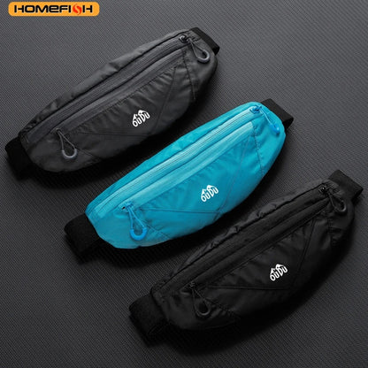 Woman Running Sports Belt Wasit Pack Pockets Marathon Jogging Bag Outdoor Cycling Phone Waist Bags