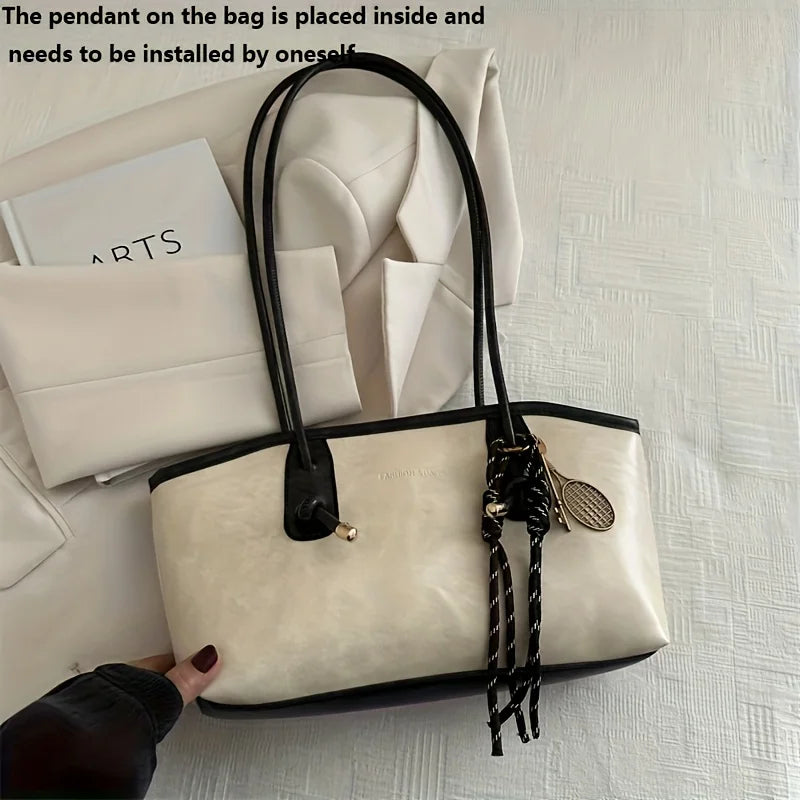 Large Capacity Tote Bag – Convertible Shoulder Bag for Women