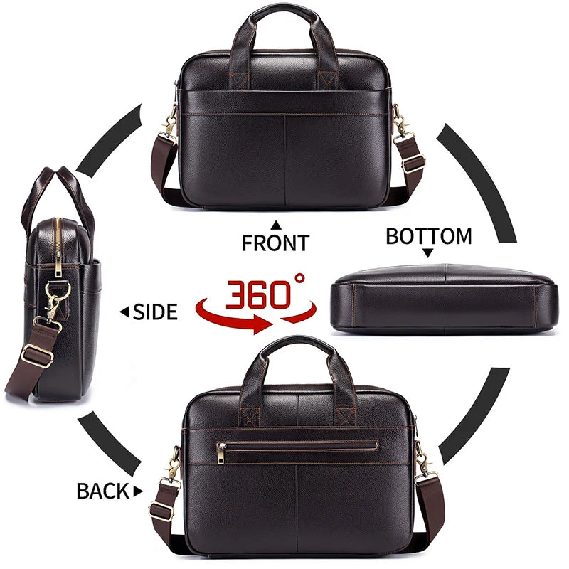 14 Inch Computer File Bag Selling Men S Bags Leather Handbags