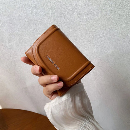 Three-Fold Women S Wallet Multi-Functional Large-Capacity