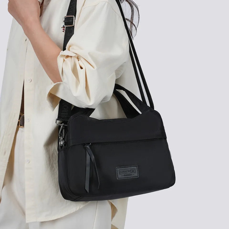 Women's Crossbody Shoulder Bag – Casual Oxford Cloth Handbag