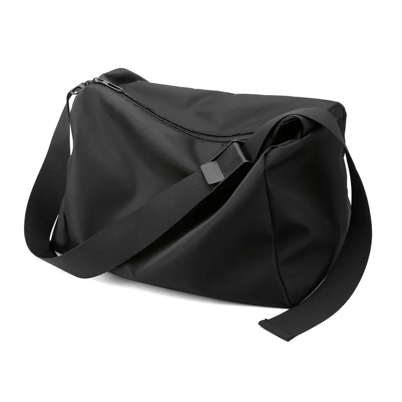 Men Women Shoulder Large Capacity Simple Lightweight Waterproof Travel Fitness Portable Leisure