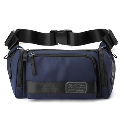 Outdoor Sports Large Capacity Waist Bag Waterproof Multi-Function Crossbody Wear Resistant Chest