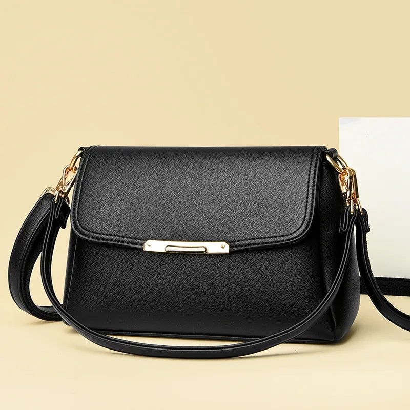 Versatile Elegant Crossbody Bag Single Shoulder Underarm Buckle