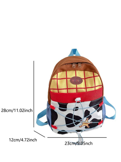 Fashionable Casual Women S Backpack Cute Cow Print Soft Durable Fabric Suitable Daily Use - Soft
