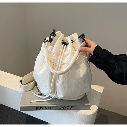 Women S One Shoulder Large Capacity Handbag Slant Span Two Shoulders