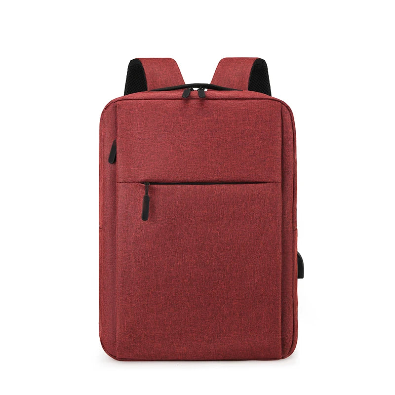 Men's Laptop Backpack 15.6" – USB Charging Waterproof Travel Bag