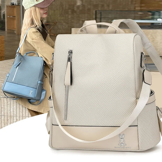 Anti-Theft Backpack for Women – Lightweight Minimalist Style