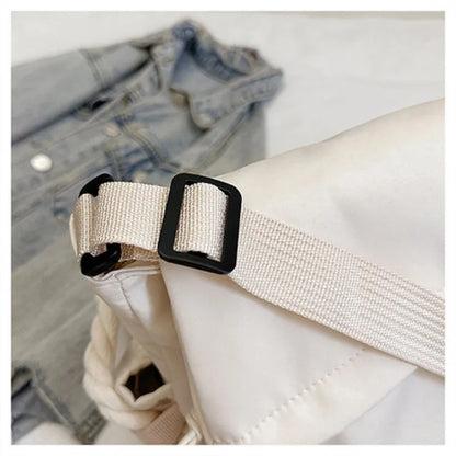 Homefish Nylon Handbags Shoulder Bag Large Capacity Crossbody Bags Teenager Messenger Student School