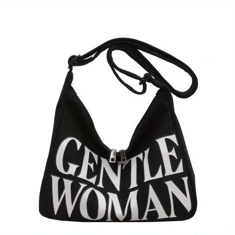 Large Capacity Crossbody Tote Bag with Adjustable Strap