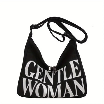 Large Capacity Crossbody Tote Bag with Adjustable Strap