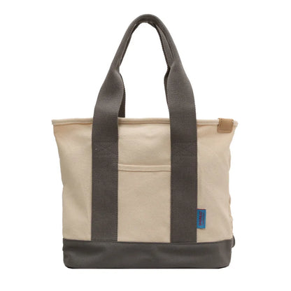 Simple Colorblock Crossbody Bag Large Capacity Shoulder Bag
