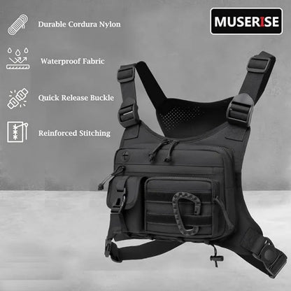 Waterproof Ultra-Light Oxford Fabric Chest Bag Outdoor Tactical Chest Bag Camouflage Sports Chest
