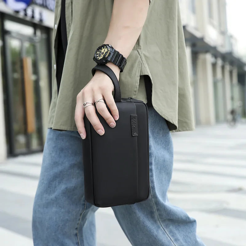 Ultra-Light Men S Clutch Is Waterproof Multi-Pocket - Waterproof
