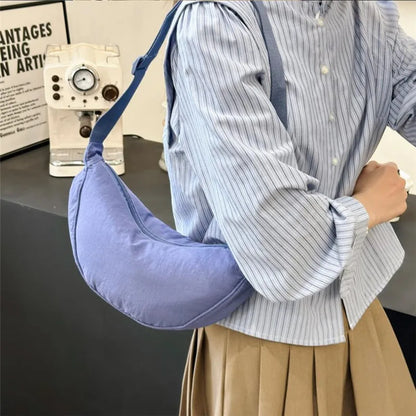 Crescent Crossbody Bag Women Large Capacity Lightweight Shoulder Bag