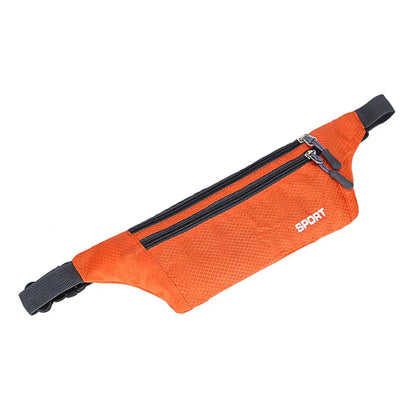 Ultra-Thin Multi-Functional Running Waist Bag Men S Sports Outdoor Close-Fitting Invisible