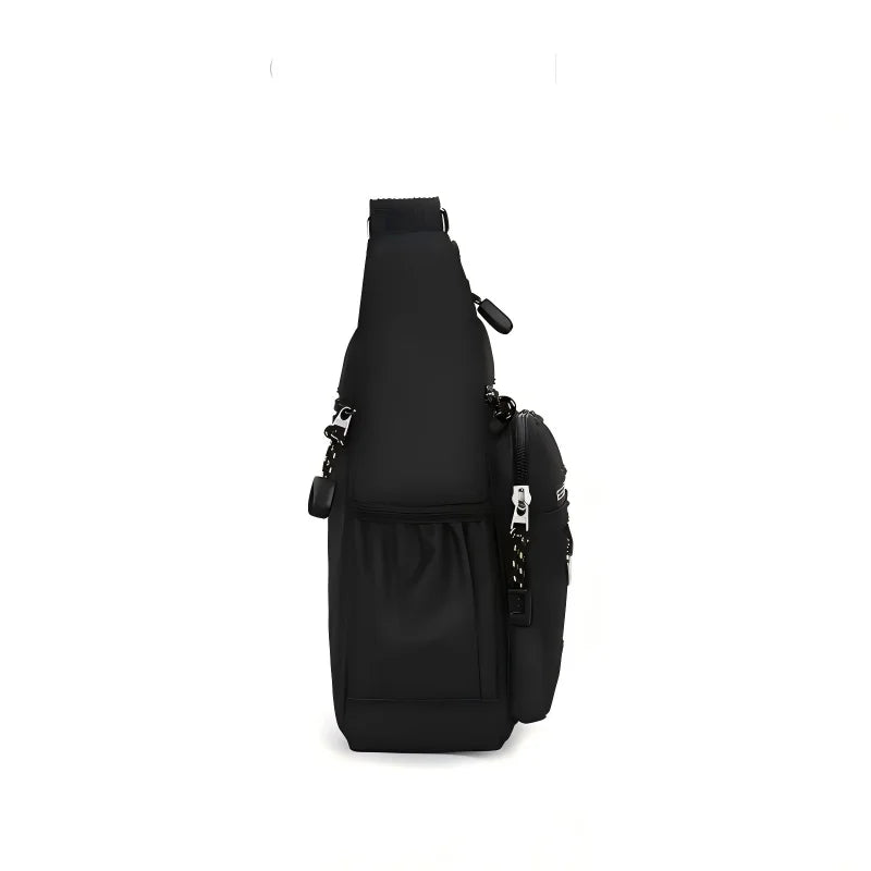 Design Oxford Shoulder Bag Large Capacity Men S Casual Multi-Layer Pocket Single Crossbody Luxury