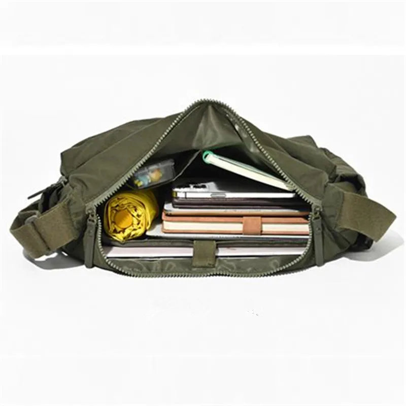 Men's Large Capacity Crossbody Bag – Multi Pocket Sports