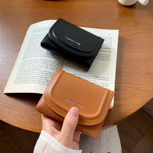 Three-Fold Women S Wallet Multi-Functional Large-Capacity