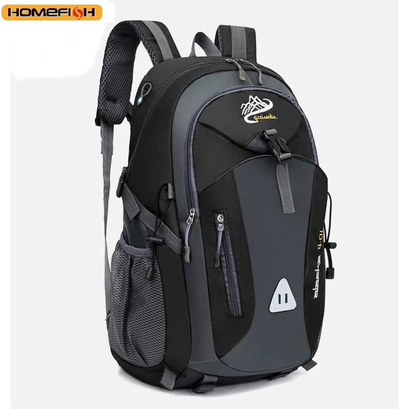 Homefish Outdoor Hiking Bag Men Women High-Capacity Travel Backpacks Camping Waterproof Sports