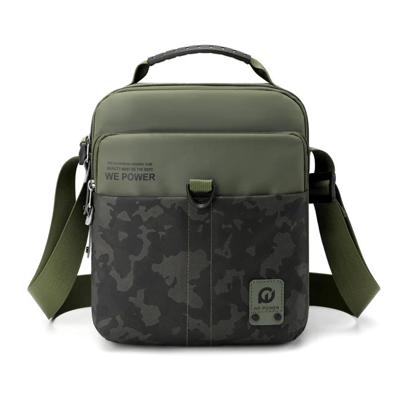 Men S Sports Crossbody Bag Outdoor Street Leisure Large Capacity Waterproof Boys Shoulder