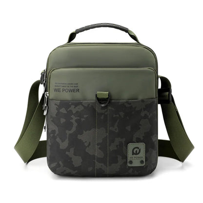 Men S Sports Crossbody Bag Outdoor Street Leisure Large Capacity Waterproof Boys Shoulder