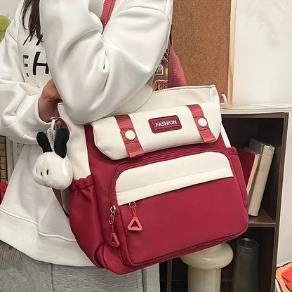 Canvas Tote Bag for Women – Waterproof Shoulder & Crossbody Handbag